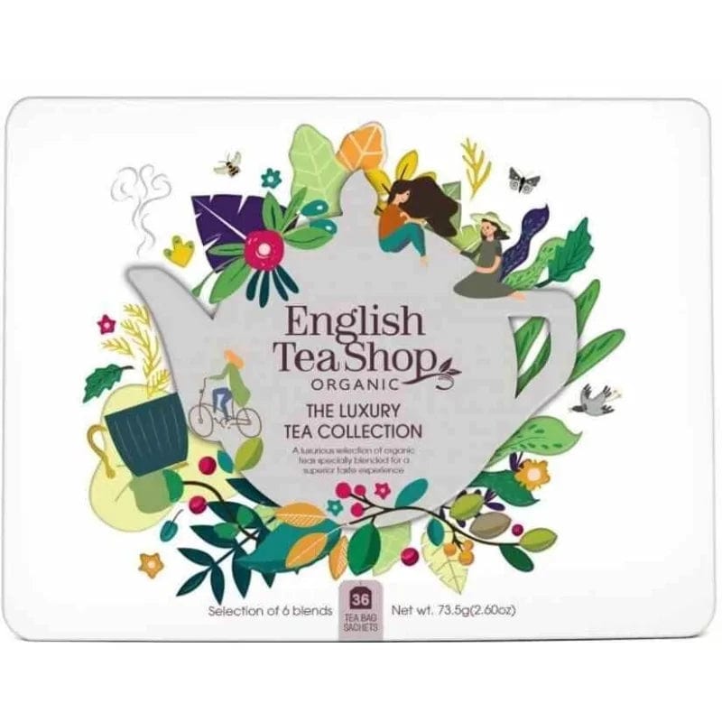 Ets Tea English Tea Shop Organic The Luxury Tea Collection - 6 flavours – Medpak