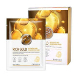 Enough Rich Gold Nourishing Mask - 10 Pieces