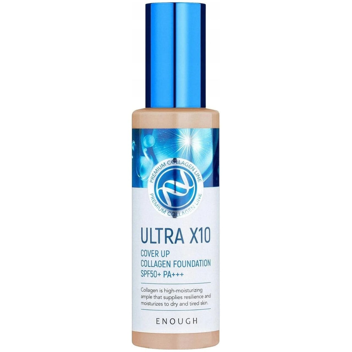 Enough Ultra X10 Cover Up Moisturising Foundation with SPF50+ - 100 g 21