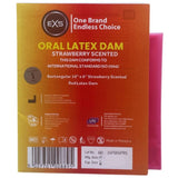 EXS Oral Latex Dam, Strawberry - 1 Piece