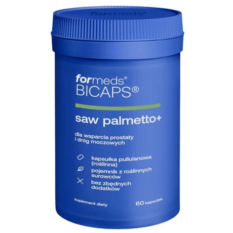 Formeds Bicaps Saw Palmetto+ - 60 Capsules