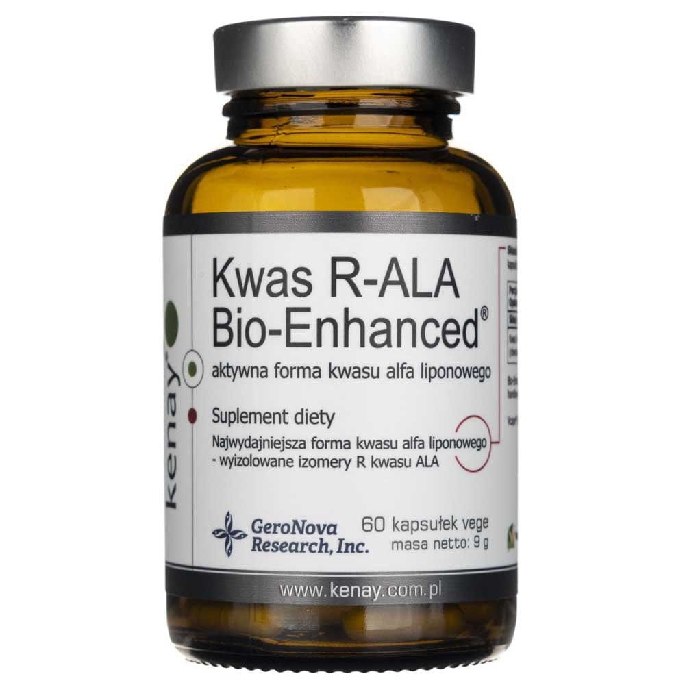 Kenay R-ALA Bio-Enhanced Acid - 60 Capsules