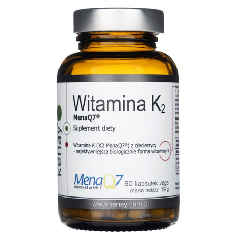 Kenay Vitamin K2 MenaQ7 (from chickpea) - 60 Capsules