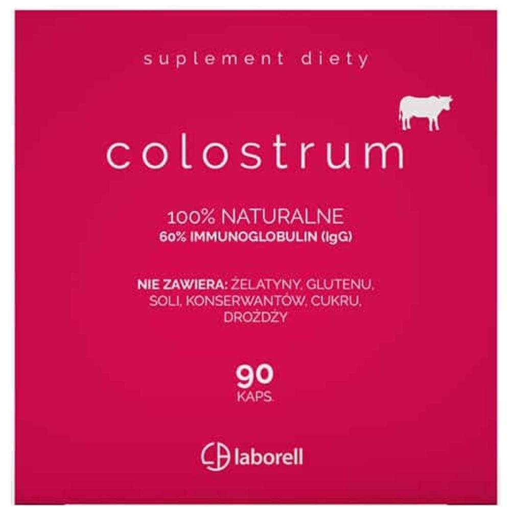 Laborell Colostrum Bovine Colostrum 60% IgG - 90 Capsules