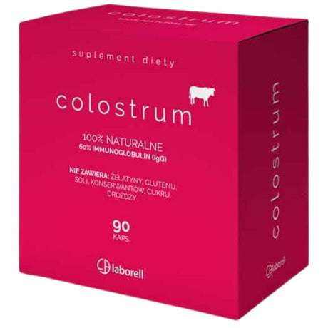 Laborell Colostrum Bovine Colostrum 60% IgG - 90 Capsules