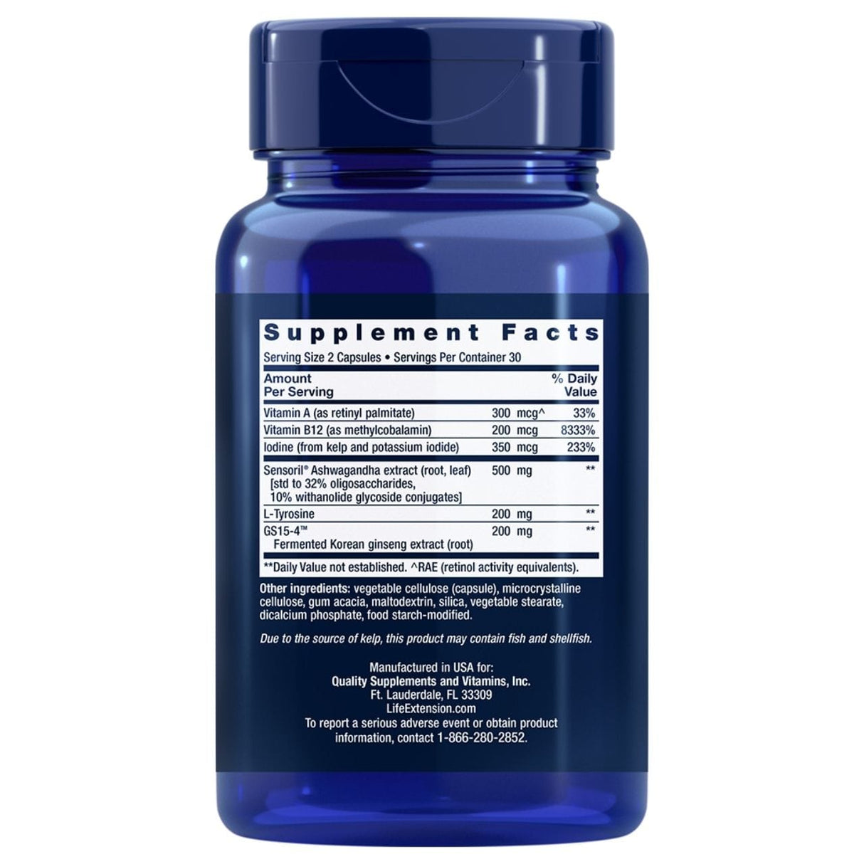 Life Extension Thyroid Support Complex - 60 Capsules