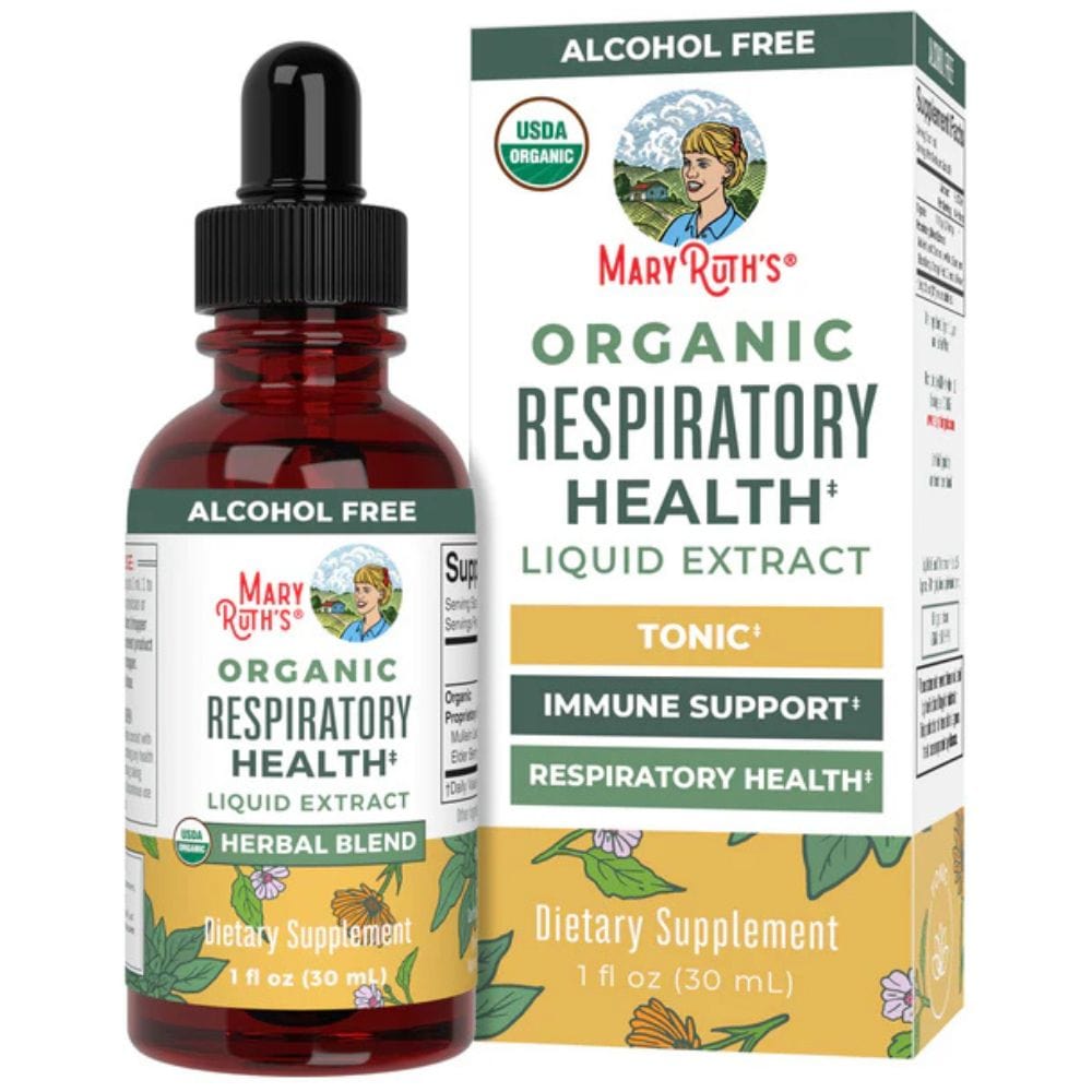 MaryRuth's Organic Respiratory Health Herbal Blend Liquid Drops - 30 ml