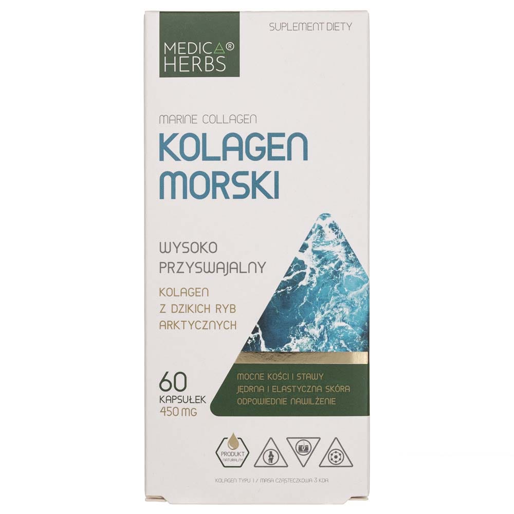 Medica Herbs Marine Collagen 450 mg - 60 Capsules