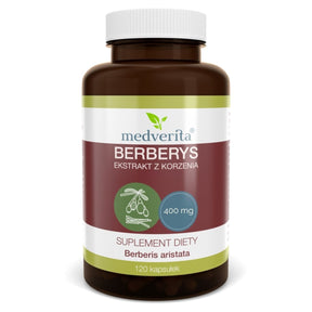 Medverita Berberis 400 mg - 120 Capsules