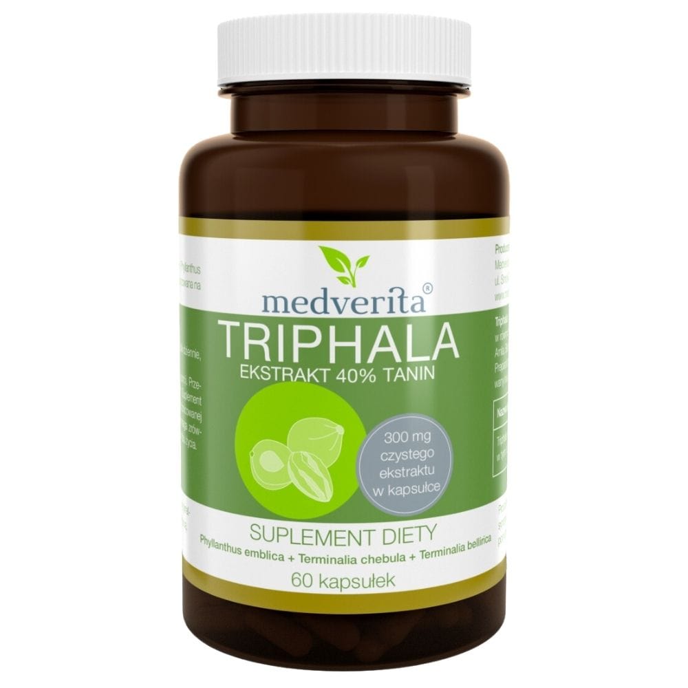 Medverita Triphala 300 mg - 60 Capsules