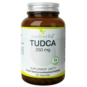Medverita TUDCA (Tauroursodeoxycholic Acid) 250 mg - 60 Capsules
