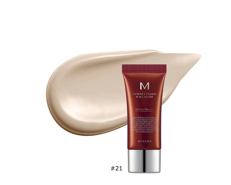 Missha M Perfect Cover B.B Cream SPF 42 PA+++ NO.21 Light Beige - 50 ml