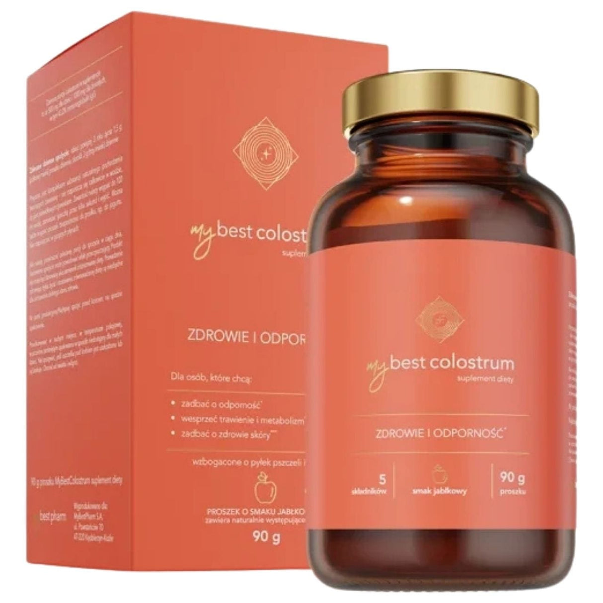 MyBestPharm MyBestColostrum (Powder), Apple - 90 g