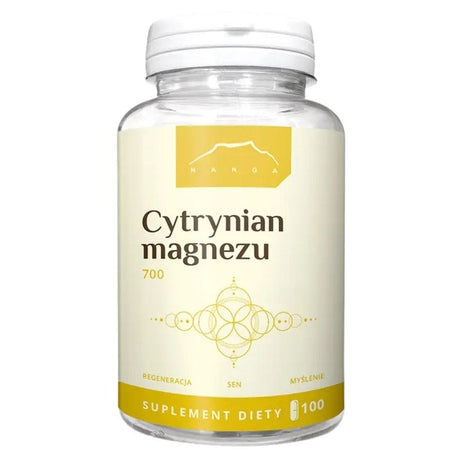 Nanga Magnesium Citrate 700 mg - 100 Capsules