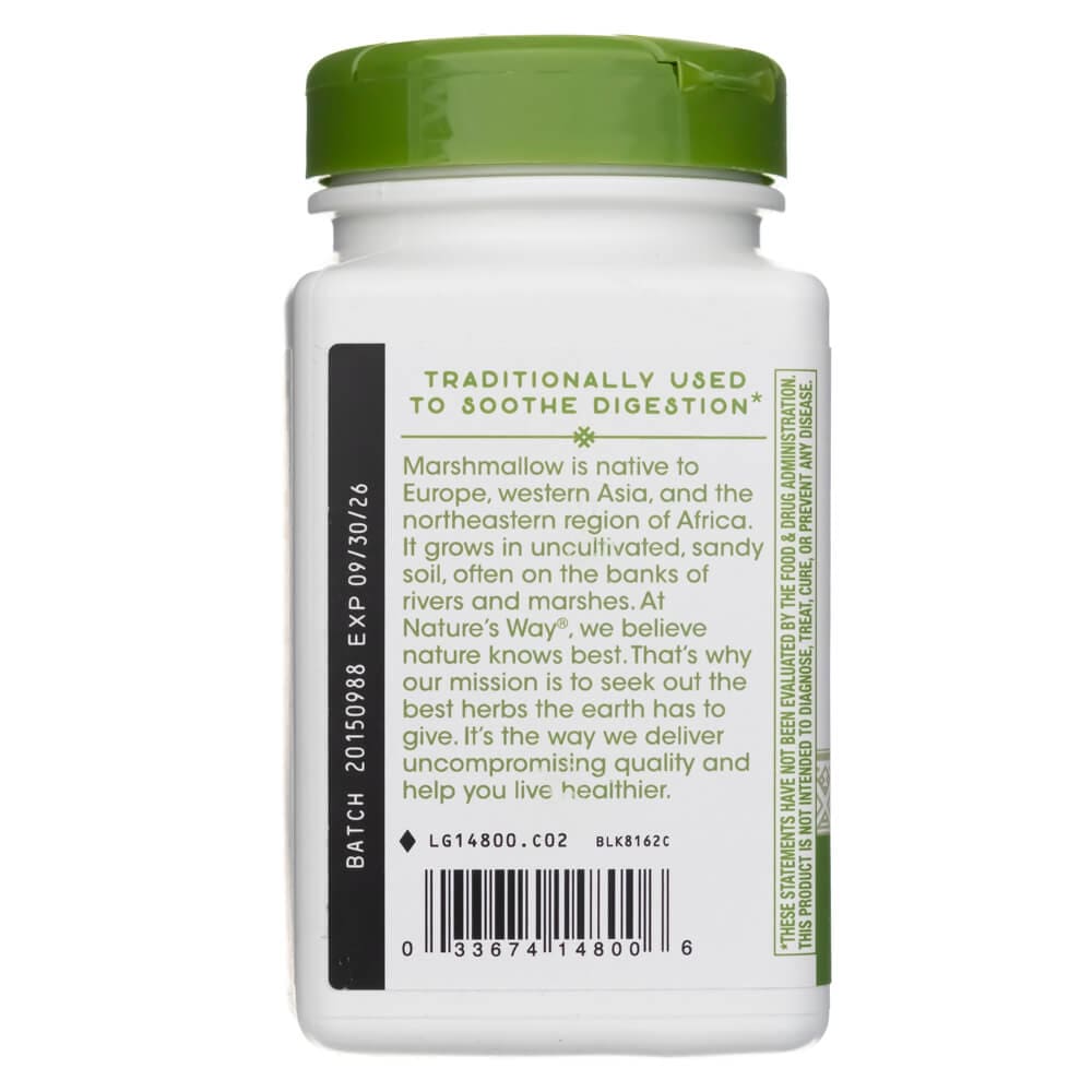 Natures's Way Marshmallow Root 960 mg - 100 Veg Capsules