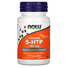 Now Foods 5-HTP 100 mg - 90 Chewables