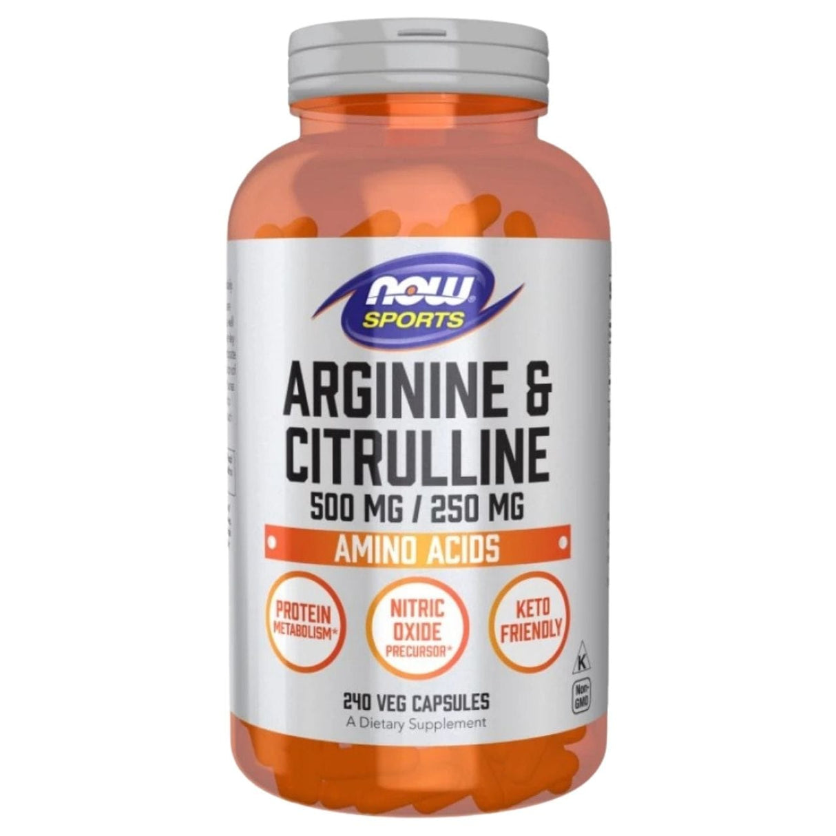 Now Foods Arginine & Citrulline - 240 Capsules