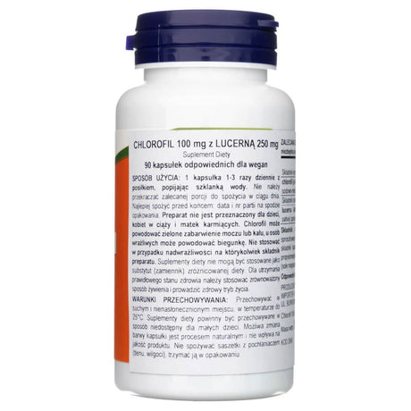 Now Foods Chlorophyll 100 mg - 90 Capsules