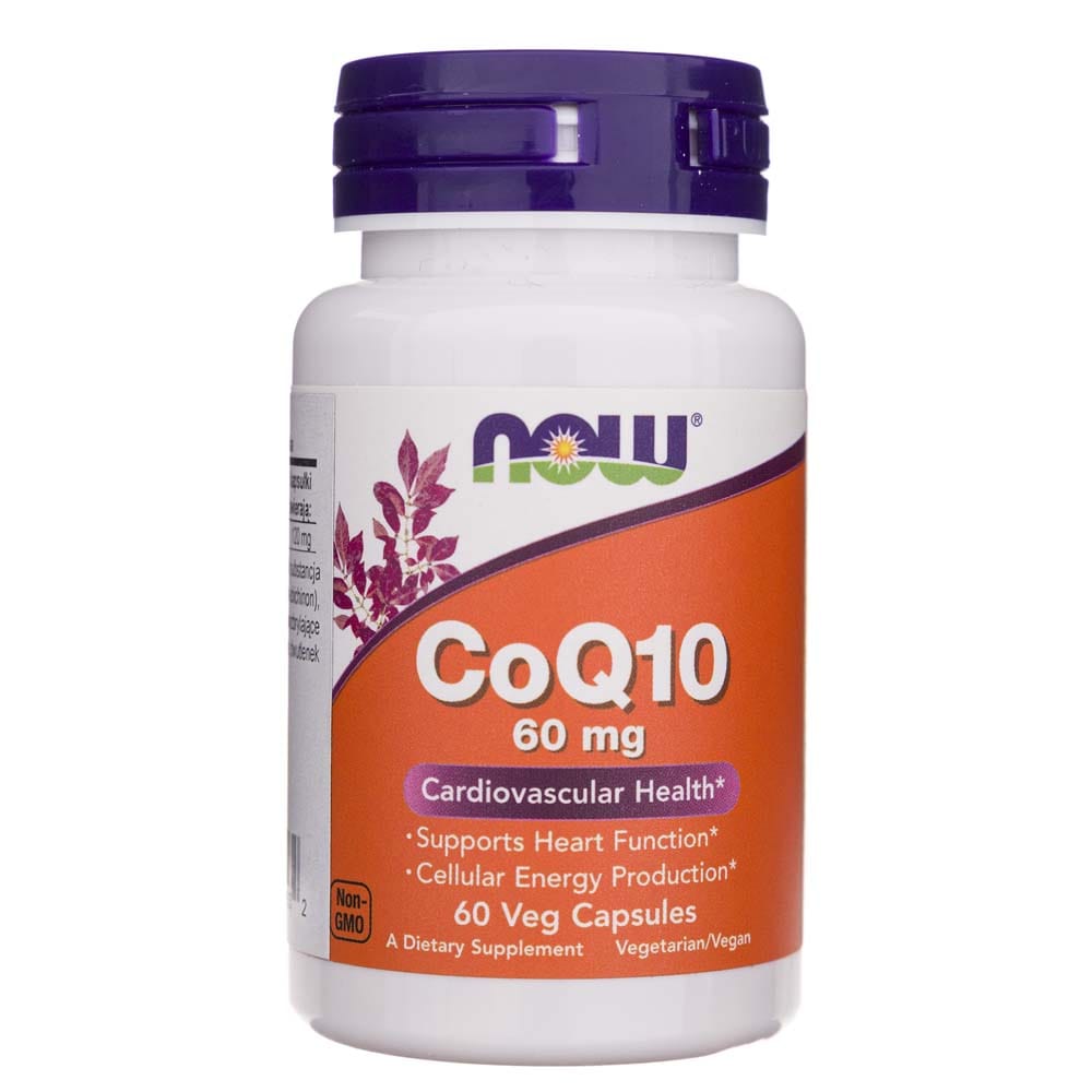 Now Foods CoQ10 60 mg - 60 Veg Capsules