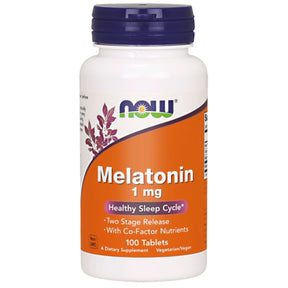 Now Foods Melatonin 1 mg - 100 Tablets