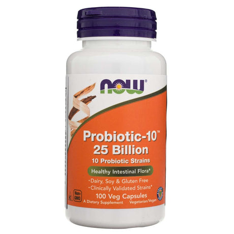 Now Foods Probiotic-10, 25 Billion - 100 Veg Capsules