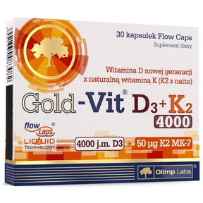 Olimp Gold-Vit D3+K2 4000 - 30 Capsules