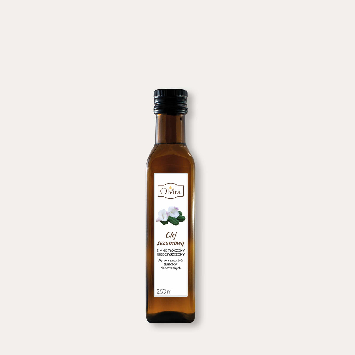 Olvita Cold-Pressed Sesame Oil Unpurified - 250 ml