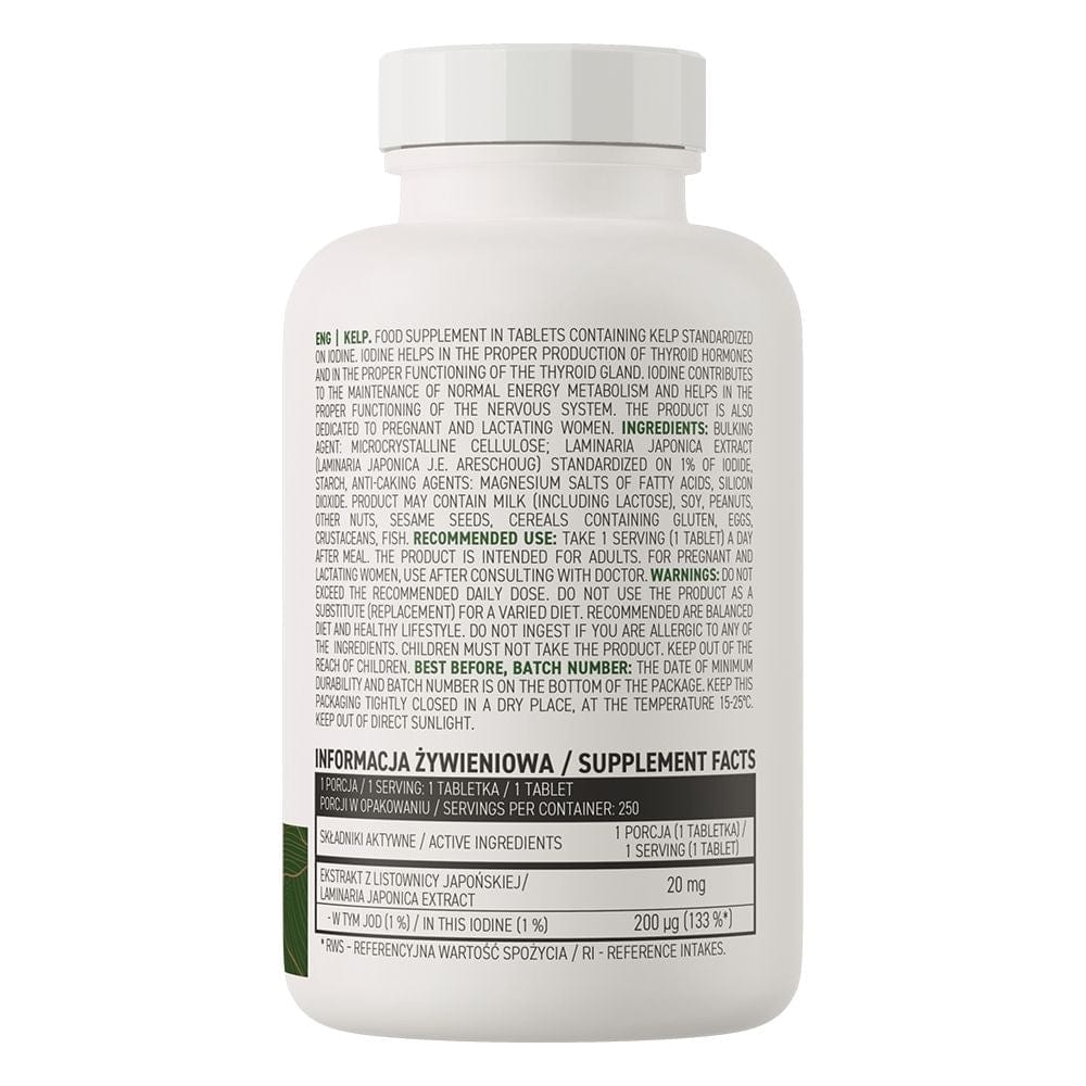 Ostrovit Kelp - 250 Tablets