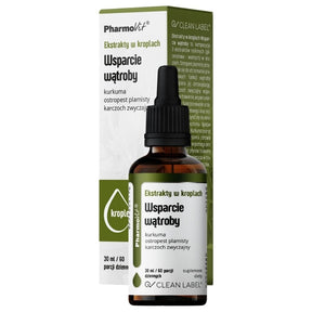 PharmoVit Extracts in Drops Liver Support - 30 ml