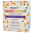 PharmoVit MultiControl Vitamins and Minerals for Children, Tropical Fruit - 30 Sachets