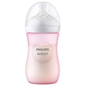 Philips Avent Responsive Baby Bottle Natural, Pink - 260 ml