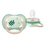 Philips Avent Ultra Air Nighttime Orthodontic Pacifier 6-18 m - 2 Pack