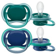 Philips Avent Ultra Air Pacifier, 6-18 Months, Boy - 2 Pieces