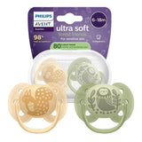 Philips Avent Ultra Soft Pacifier 6-18 m - 2 Pack