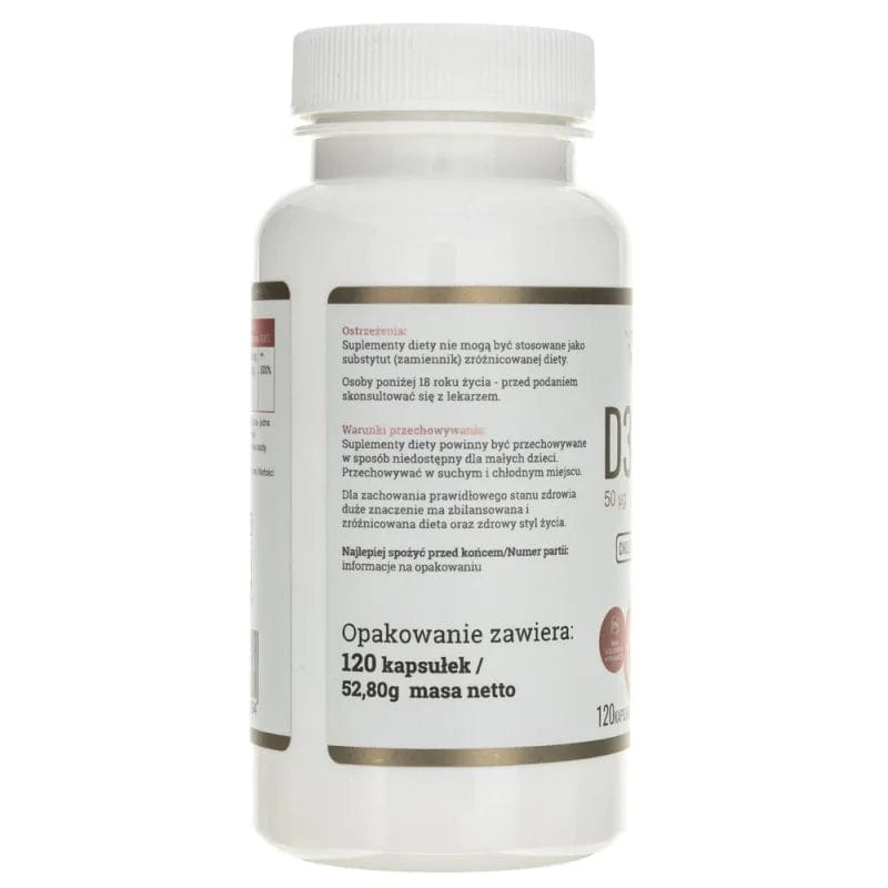 Progress Labs Vitamin D3 Forte 2000 IU - 120 Softgels