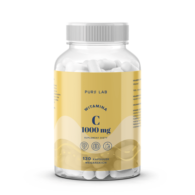 Pure Lab Vitamin C 1000 mg - 130 Capsules