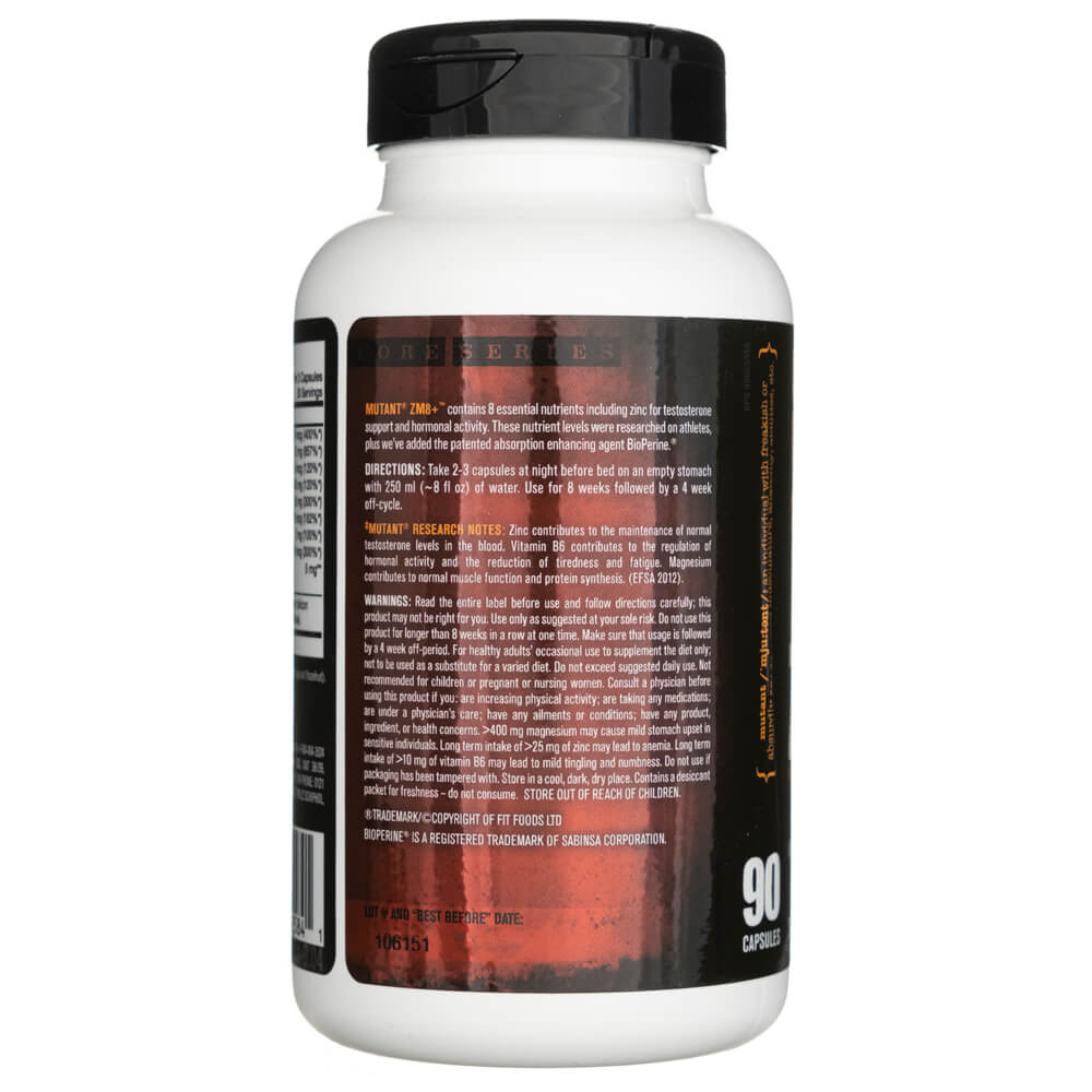 PVL Mutant Core Series ZM8+ - 90 Capsules