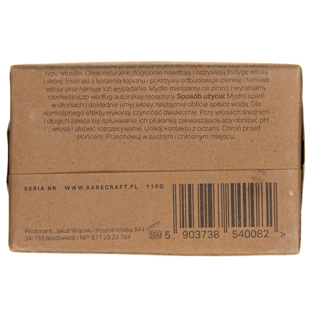 RareCraft Beer Hair Wash Soap - 110 g