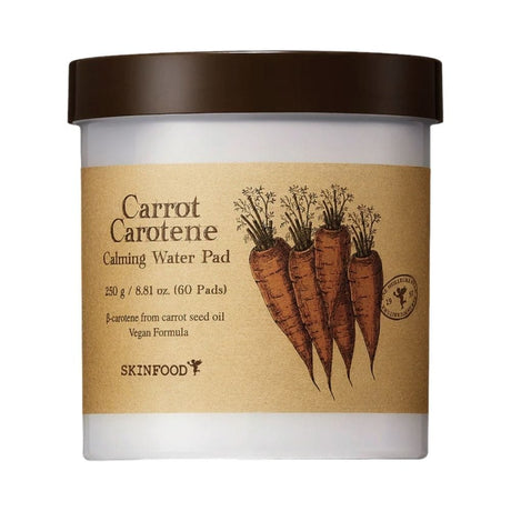 SkinFood Carrot Caroten Calming Water Pads - 60 Pieces