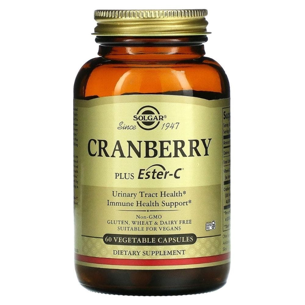 Solgar Cranberry Plus Ester-C - 60 Capsules