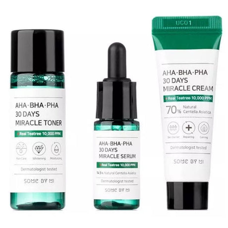 Some By Mi 30 Days Miracle Travel Kit – Kit for Problem Skin
