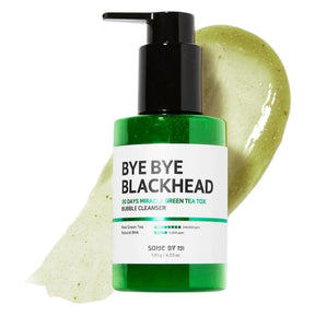 Some By Mi Bye Bye Blackhead 30 Days Miracle Green Tea Tox Bubble Cleanser - 120 ml