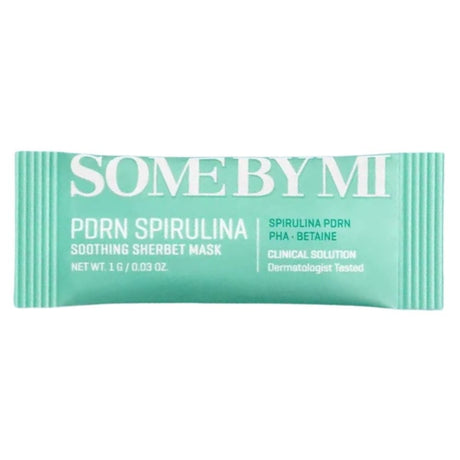 Some By Mi PDRN Spirulina Soothing Sherbet Mask - 10 Pieces