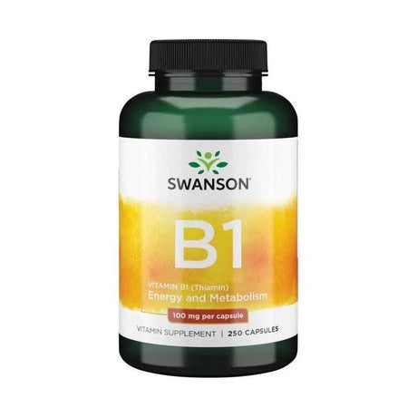 Swanson Vitamin B-1 100 mg - 250 Capsules