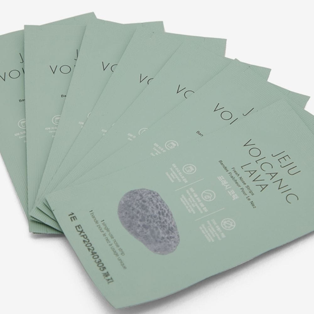 The Face Shop Jeju Volcanic Lava Fresh Nose Strips – 7 Pieces