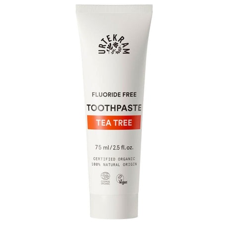 Urtekram Toothpaste without Fluoride Tea Tree - 75 ml