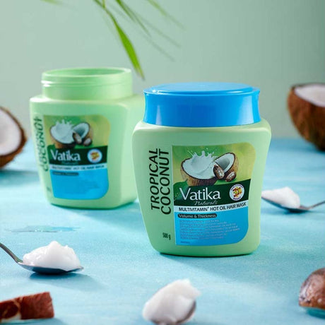 Vatika Tropical Coconut Hair Mask with Tropical Coconut - 500 g