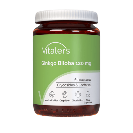 Vitaler's Ginkgo Biloba 120 mg - 60 Capsules