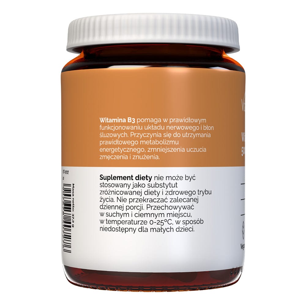 Vitaler's Vitamin B3 500 mg - 60 Capsules