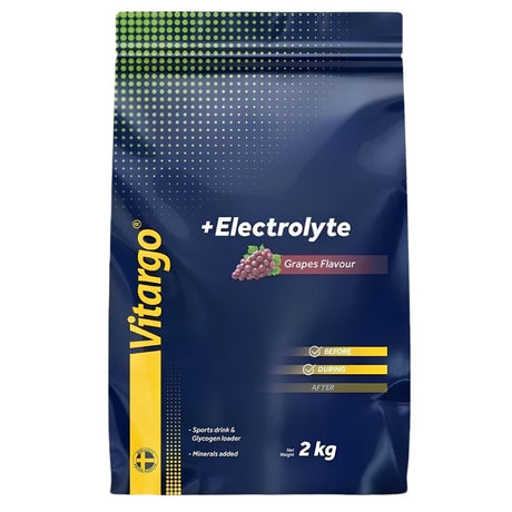 Vitargo Carbohydrates + Electrolytes, Grapes - 2000 g